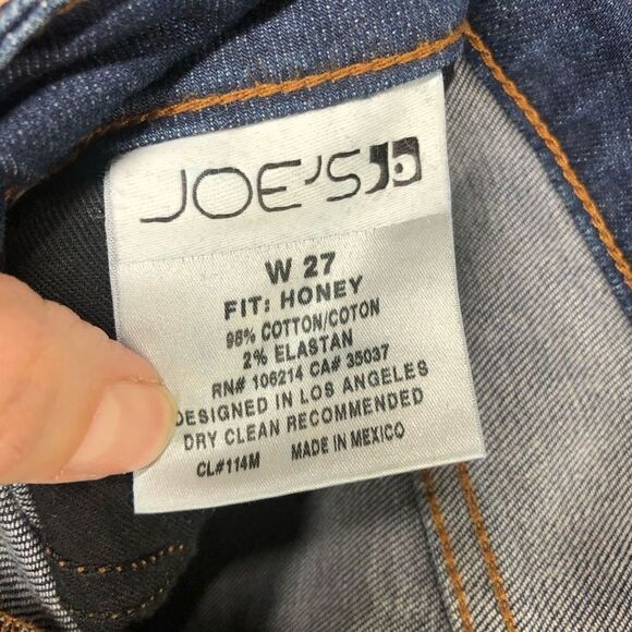 Joe's JEANS Honey‎ Fit, Dark Denim Bootcut Jean Sz 27 - Picture 6 of 8